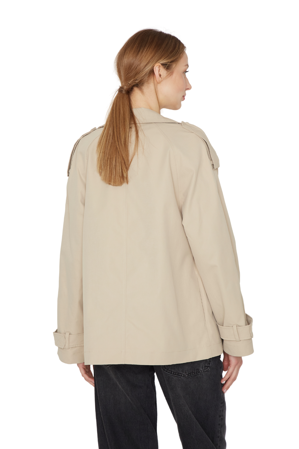 Trench Coat Stone crudo Jacinta Tienda-5