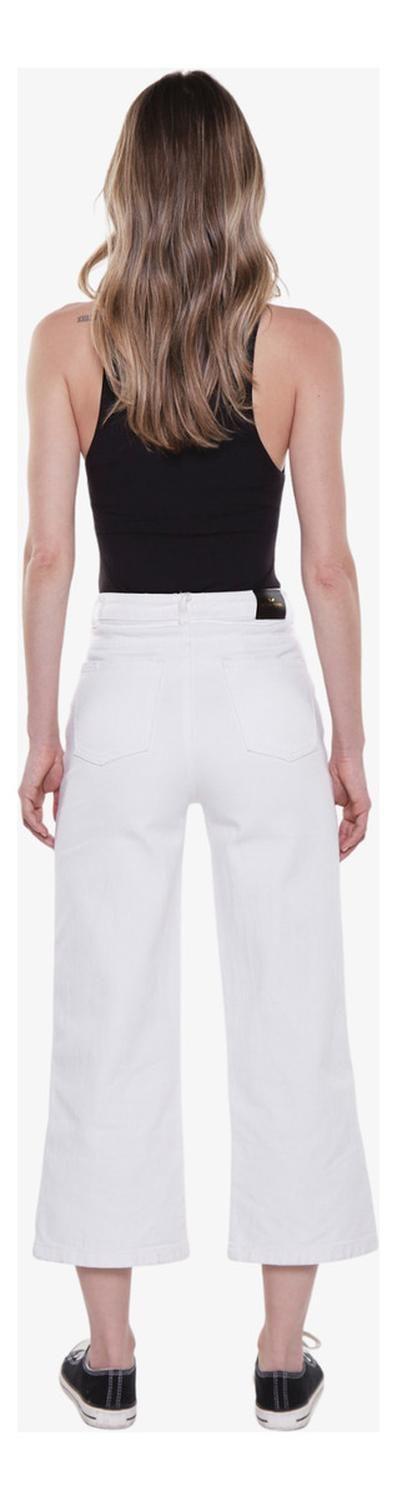 Jeans Bianca Midi Blanco Jacinta Tienda-5