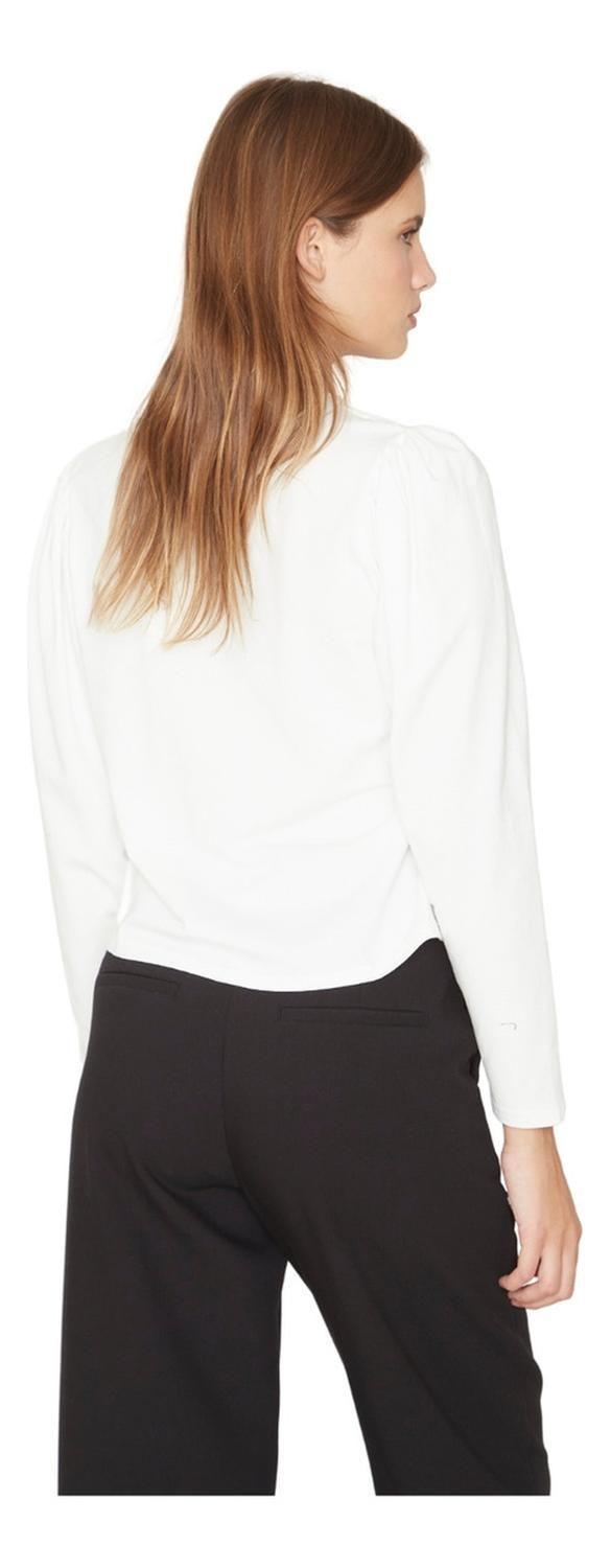 Polera Alicia manga larga blanca Jacinta Tienda-2