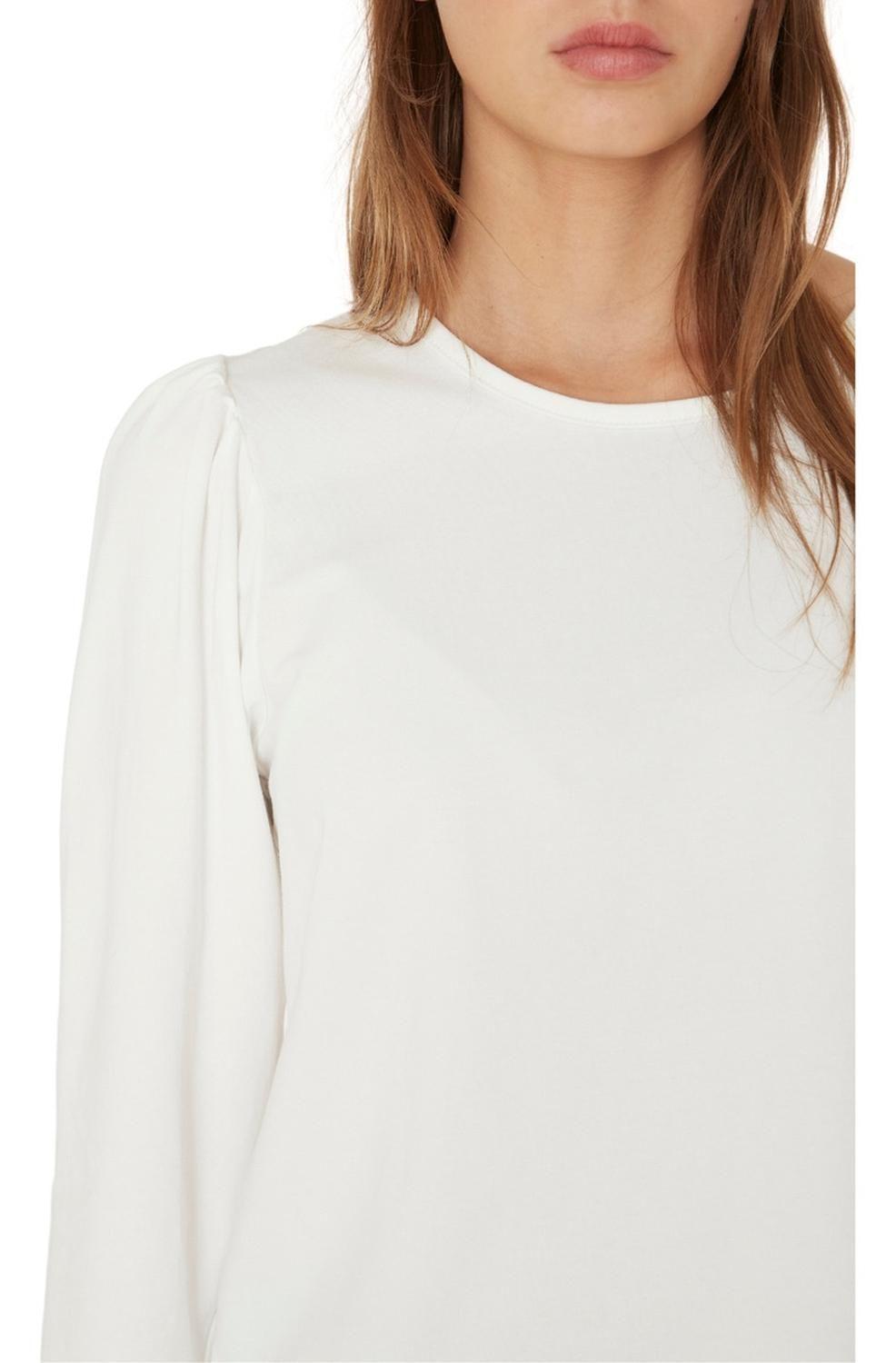 Polera Alicia manga larga blanca Jacinta Tienda-5