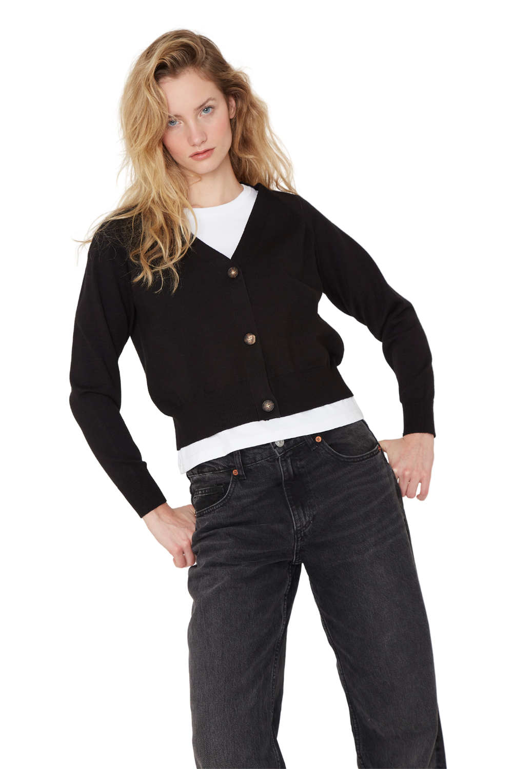 Chaleco Pipa negro Jacinta Tienda-4