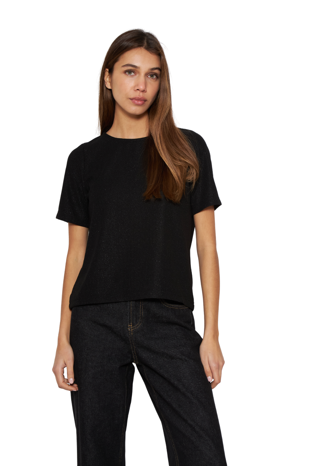 Polera Tesa negra Jacinta Tienda-0