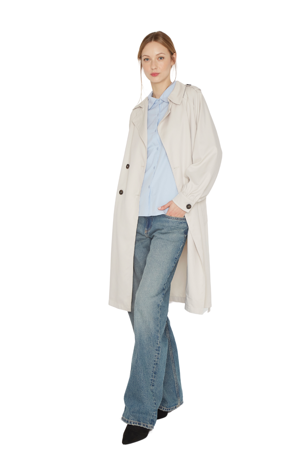 Trench Coat Porter crudo Jacinta Tienda-2