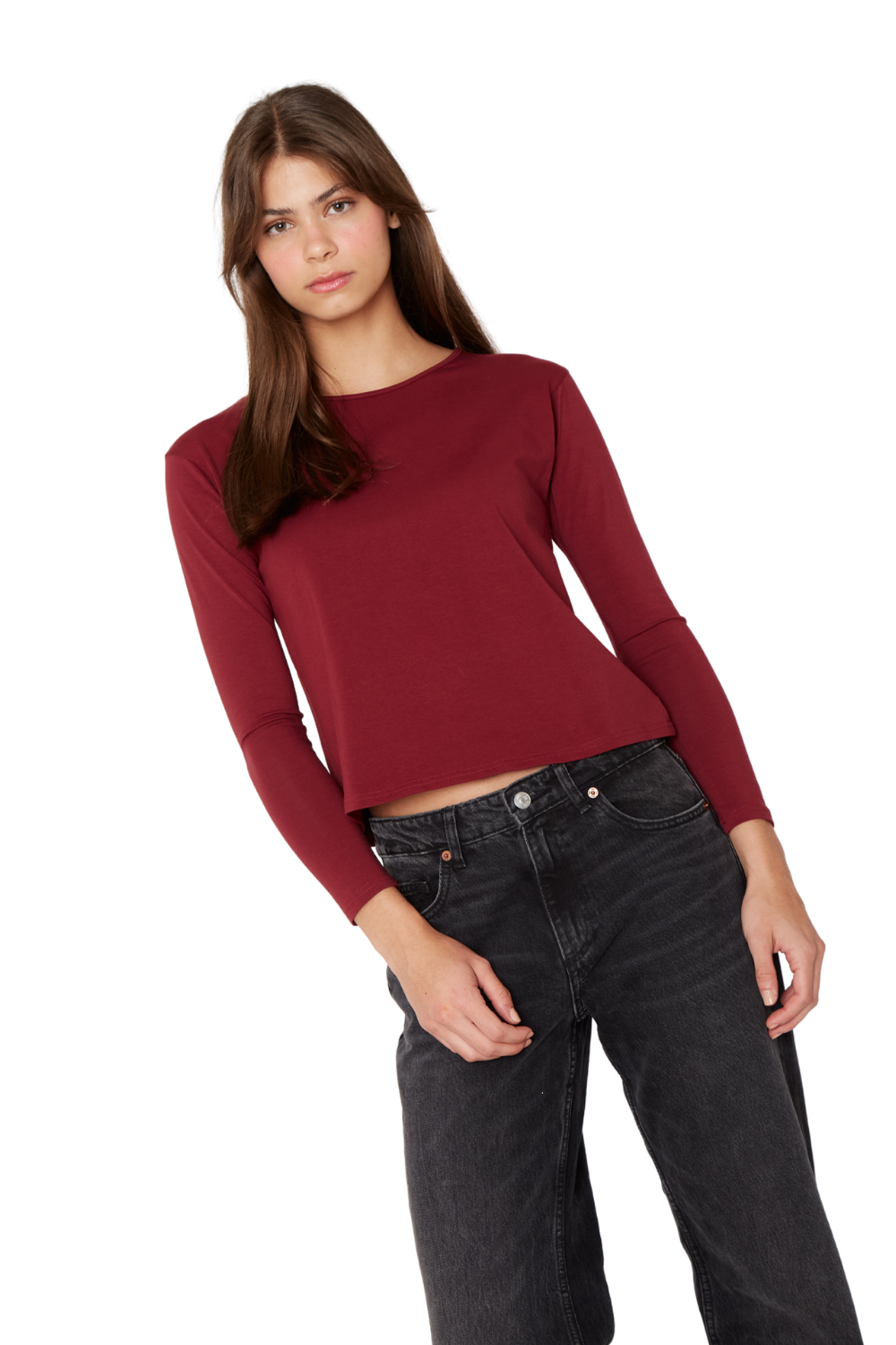 Polera Clara II uva Jacinta Tienda-4