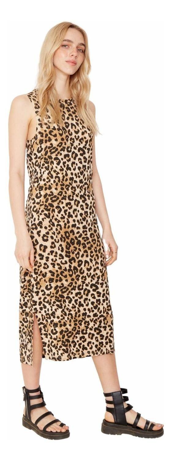 Vestido Chiara Tiger Print-1