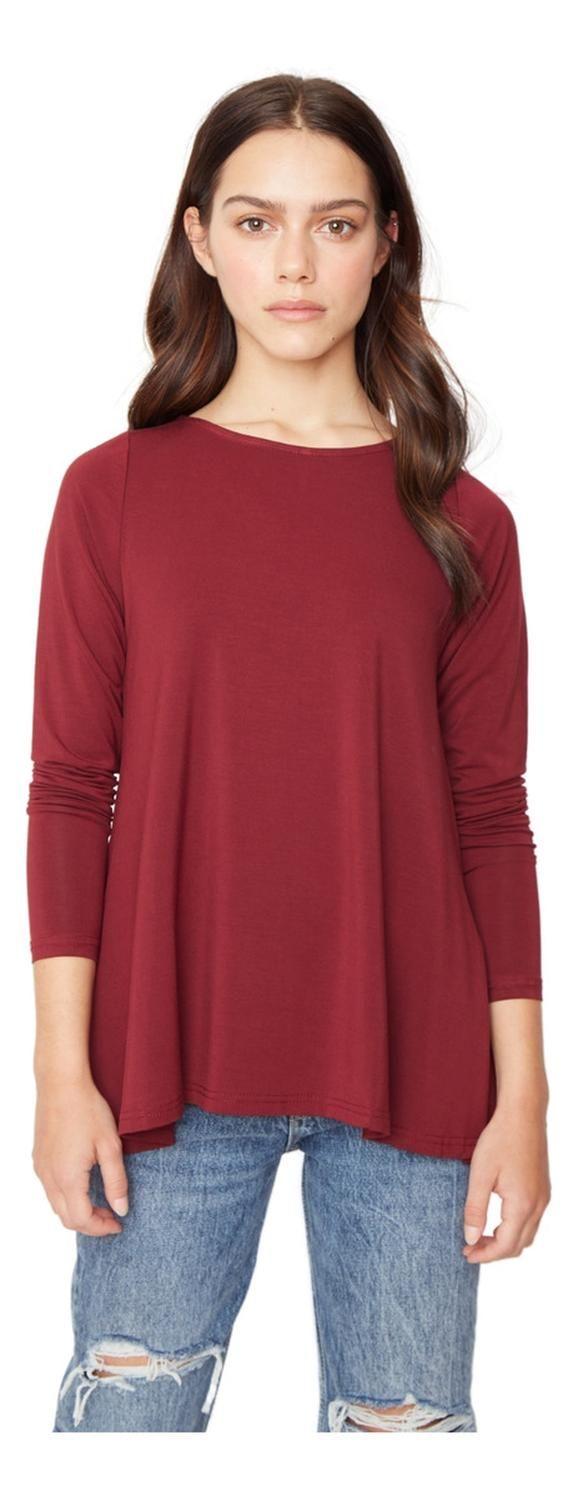 Polera Bianca Campana Iii Burdeo Jacinta Tienda-0