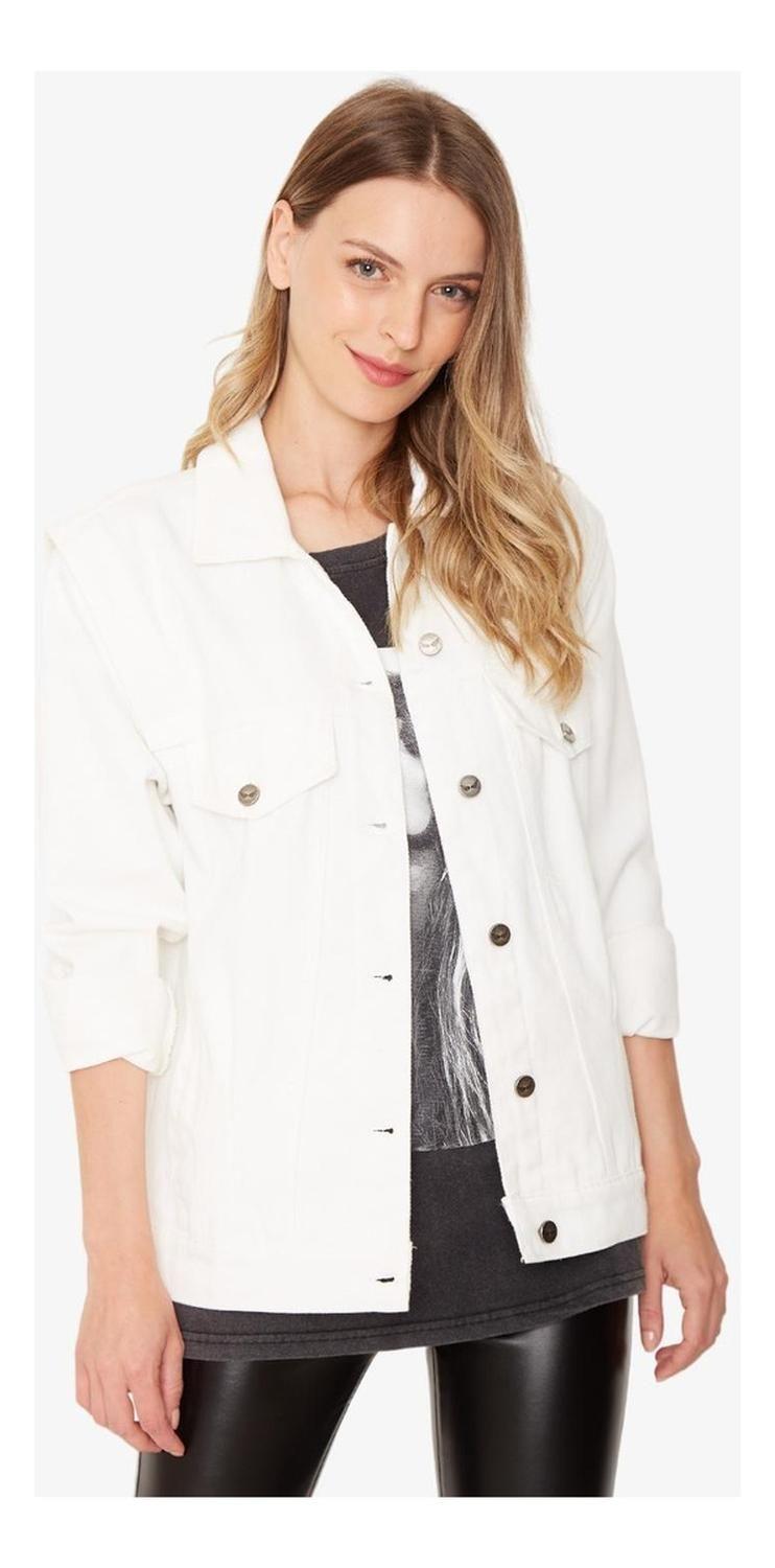 Chaqueta Lena Blanca Jacinta Tienda-1