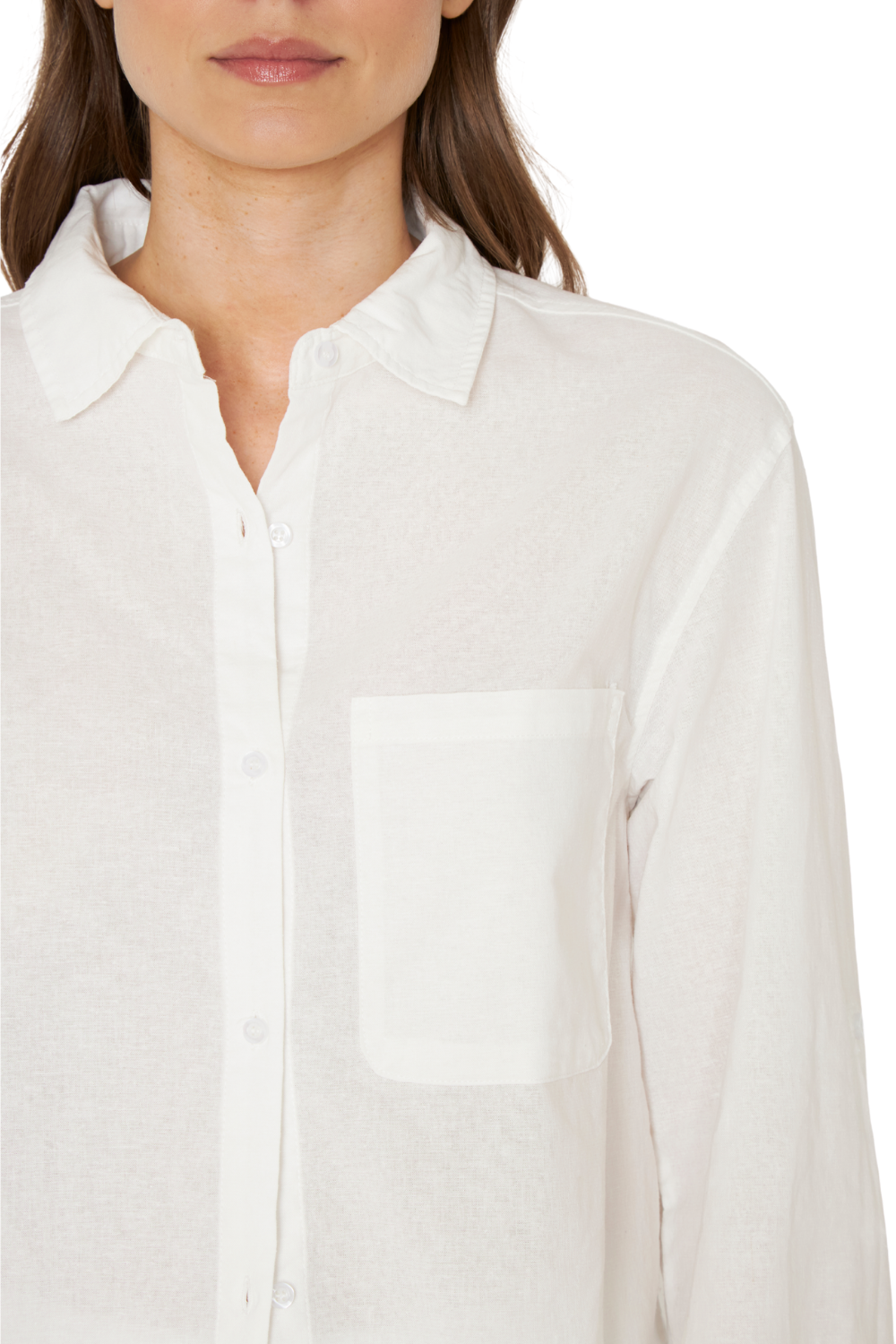 Blusa Lino Ame blanca Jacinta Tienda-5