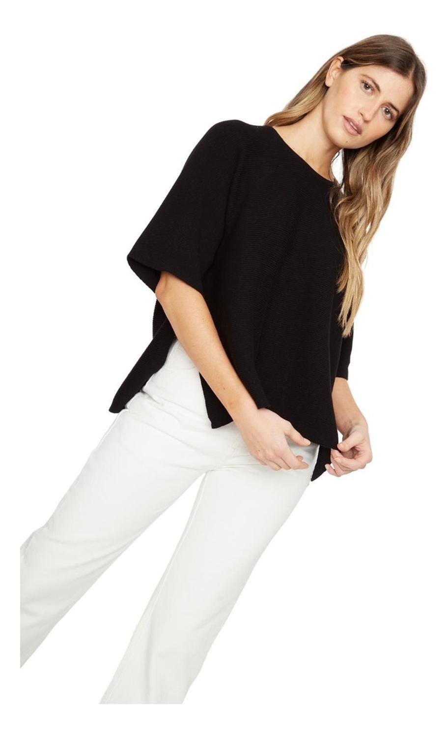 Chaleco Sole Negro Jacinta Tienda-1
