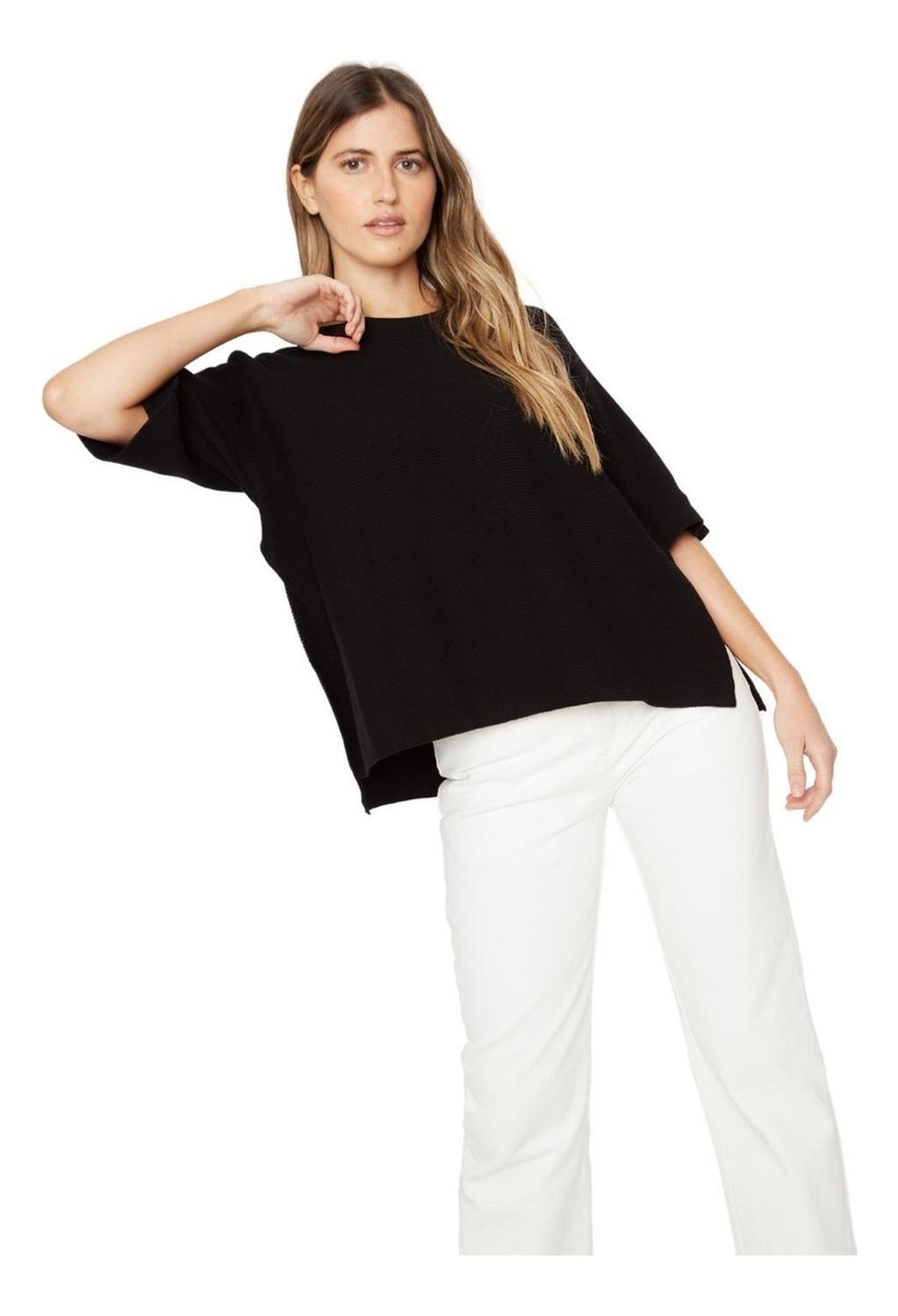 Chaleco Sole Negro Jacinta Tienda-5