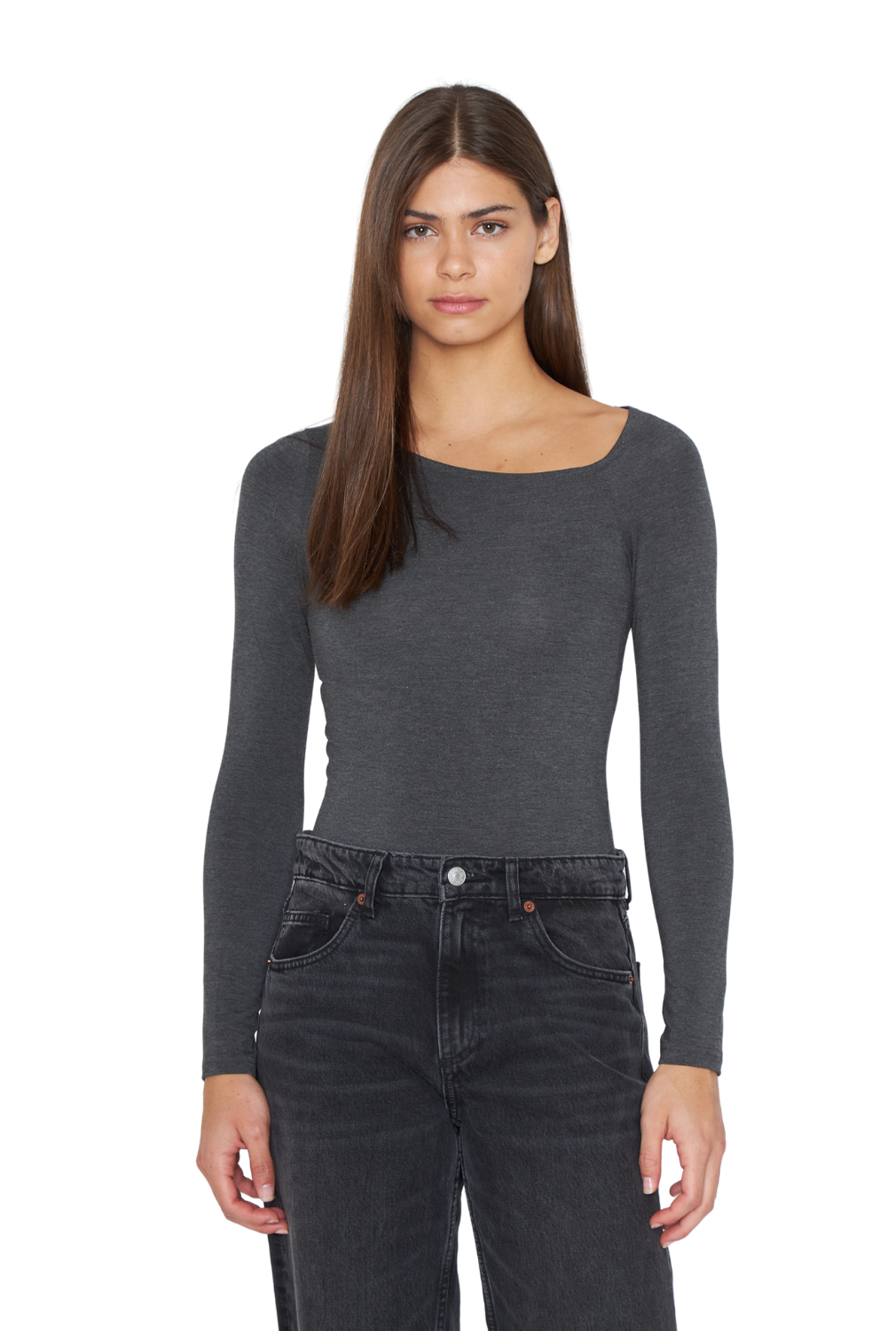 Polera Ema gris Jacinta Tienda-0