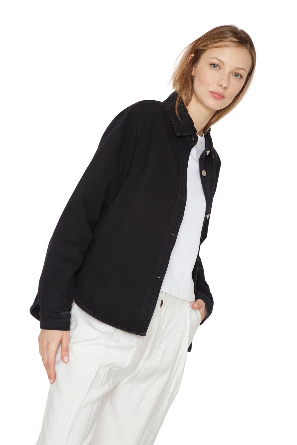 Camisa Porter negra Jacinta Tienda-0