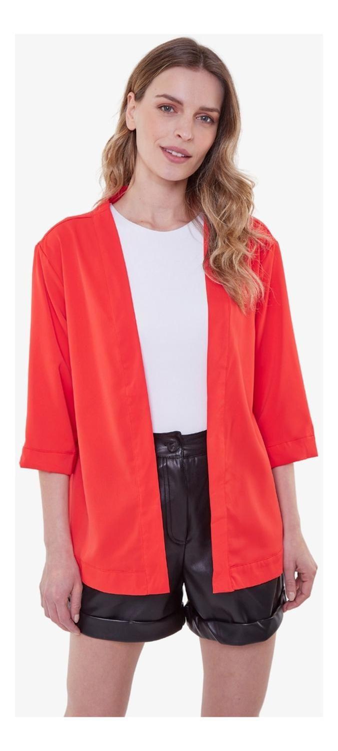 Kimono Amy Rojo-0