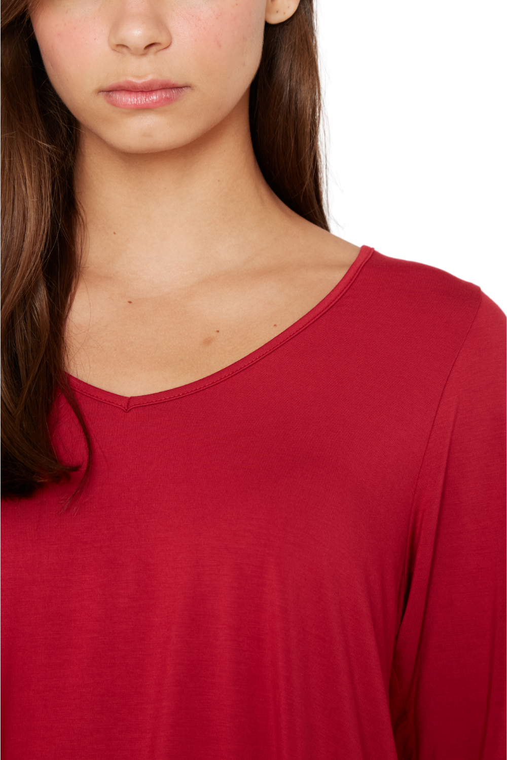 Polera Frida III cherry Jacinta Tienda-5