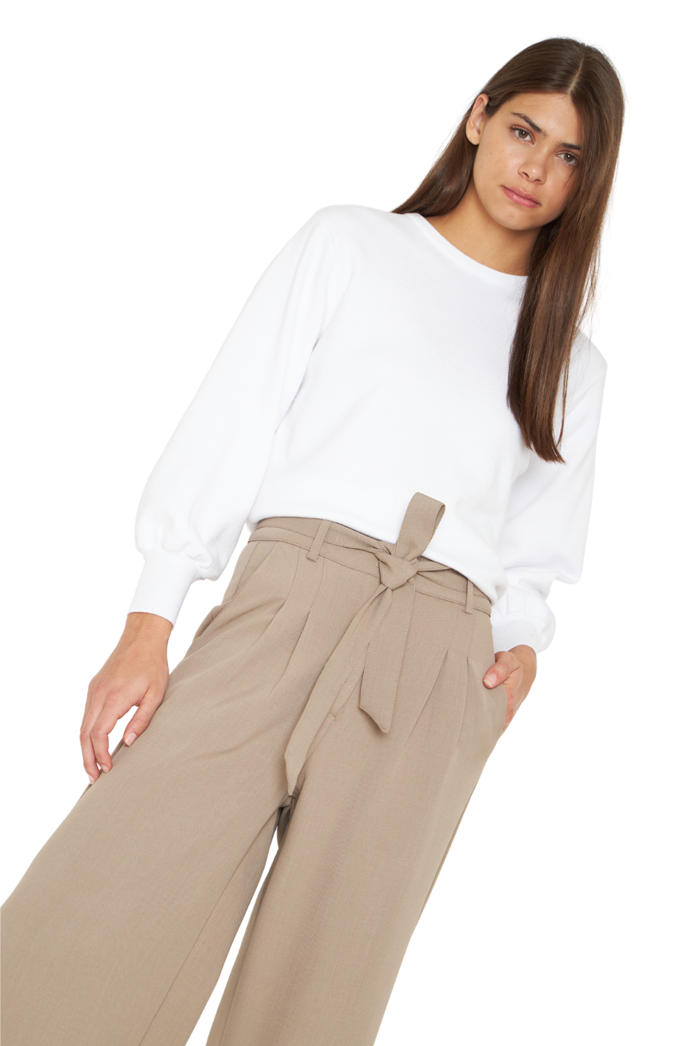 Pantalón Laura Winter crudo Jacinta Tienda-4