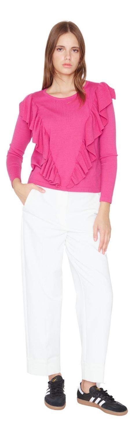 Chaleco Celine Fucsia Jacinta Tienda-3