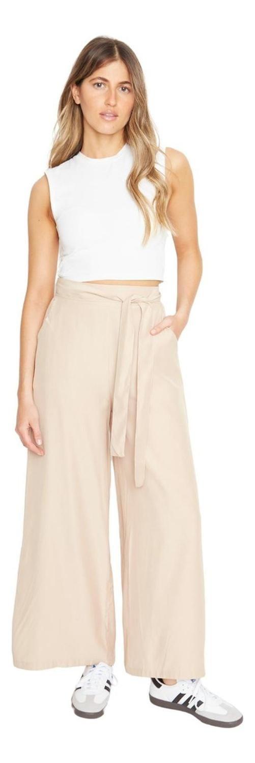 Pantalón Greta Largo Iii crudo Jacinta Tienda-0