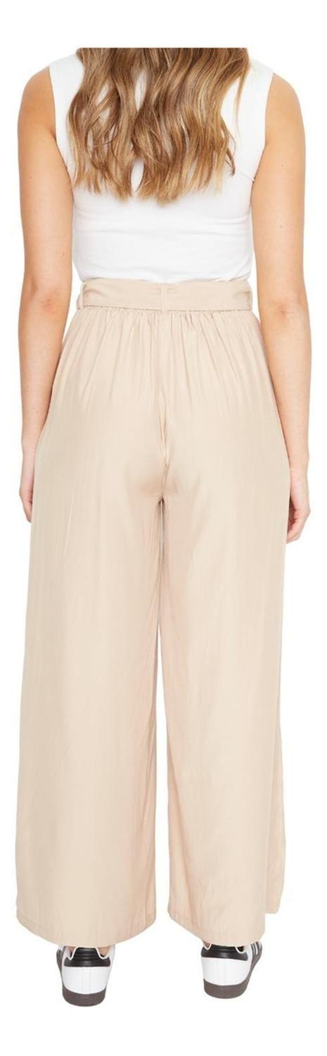 Pantalón Greta Largo Iii crudo Jacinta Tienda-4