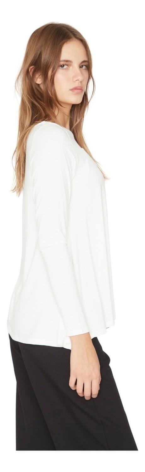 Polera Bianca Campana Iii Blanca Jacinta Tienda-2