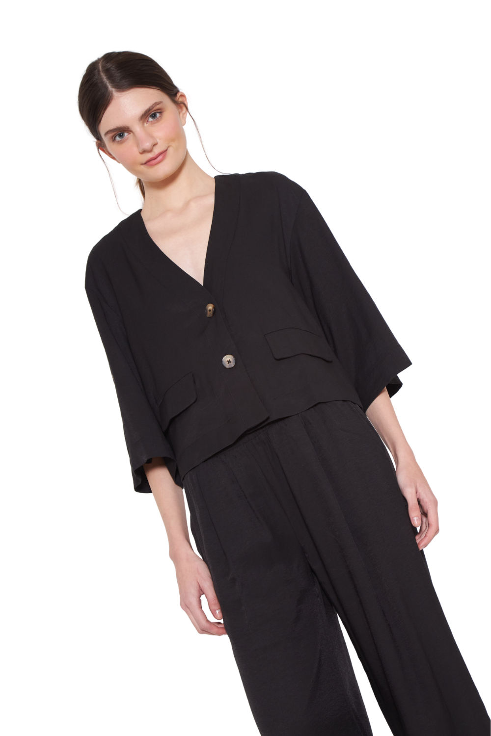 Blusa Luz negra Jacinta Tienda-2
