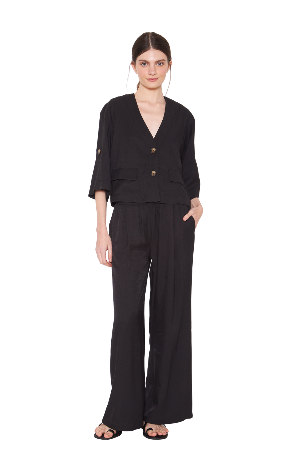 Blusa Luz negra Jacinta Tienda-5