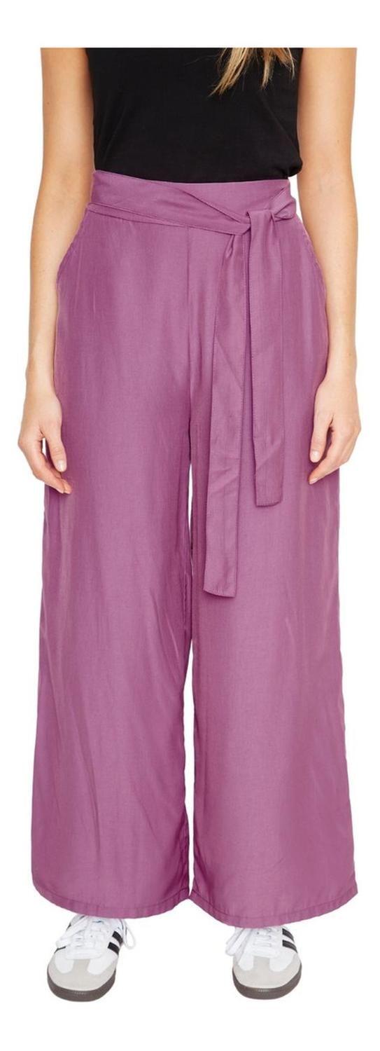 Pantalón Greta Largo Iii Uva Jacinta Tienda-1