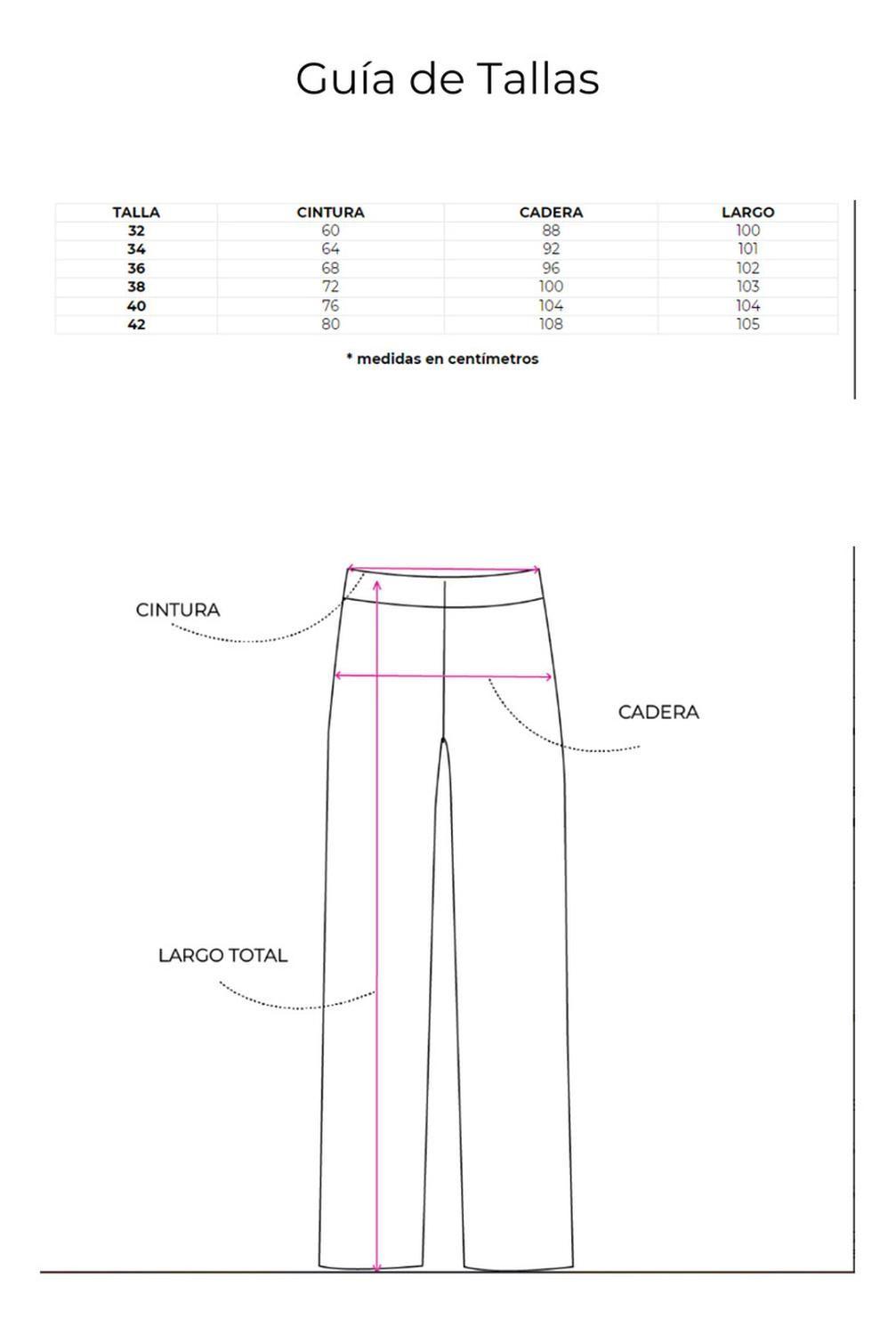 Pantalón Praga Largo Gris Jacinta Tienda-5