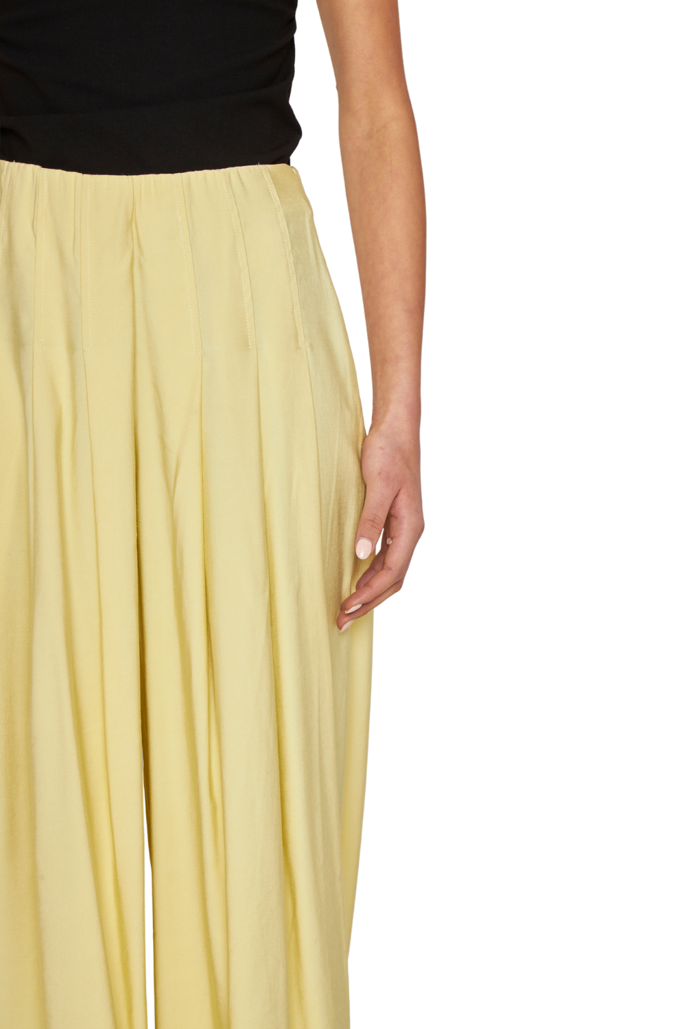 Pantalón Praga Largo amarillo Jacinta Tienda-5