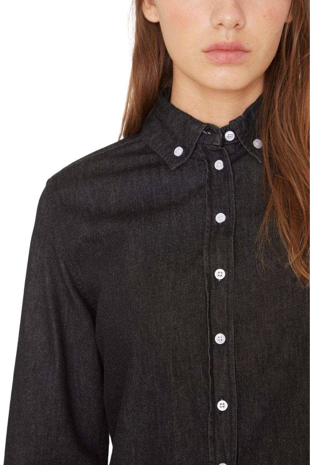 Camisa Denim negra-5