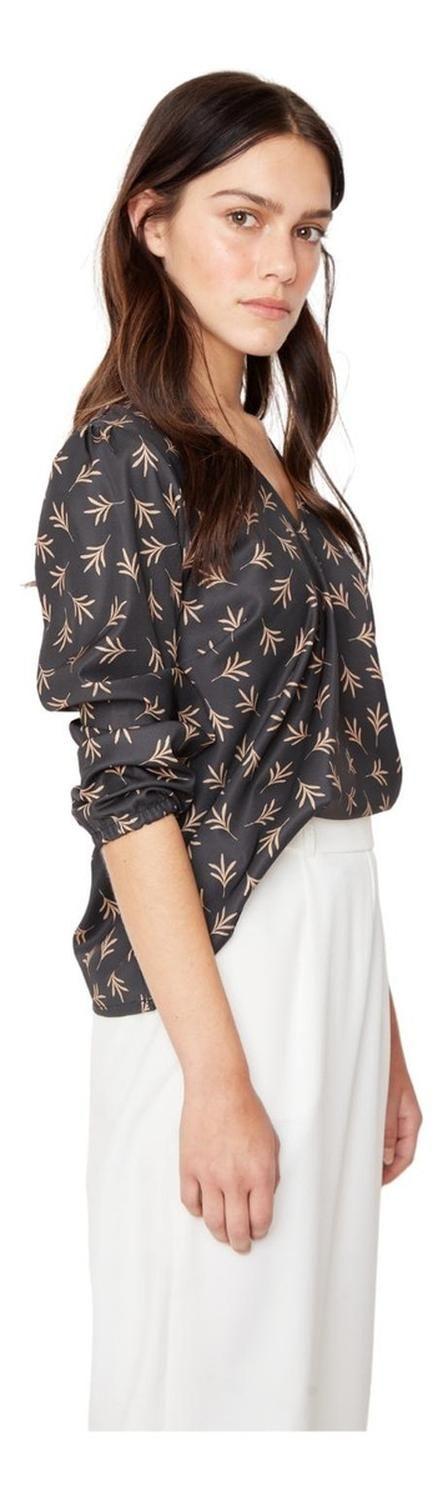 Blusa Vesta Hojas Jacinta Tienda-1