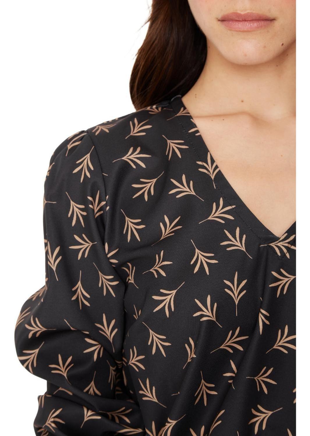 Blusa Vesta Hojas Jacinta Tienda-5