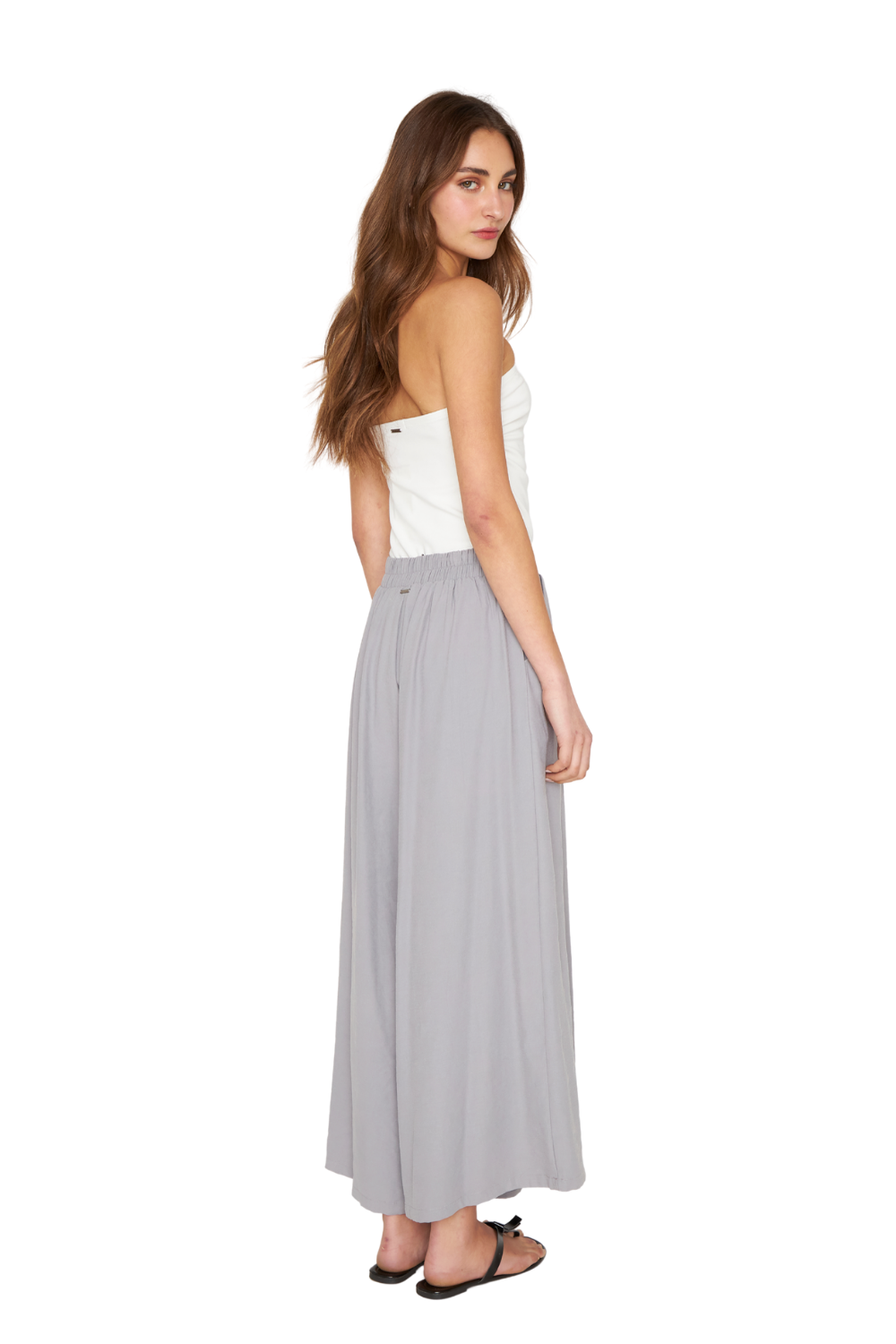 Pantalón Bali gris claro Jacinta Tienda-2