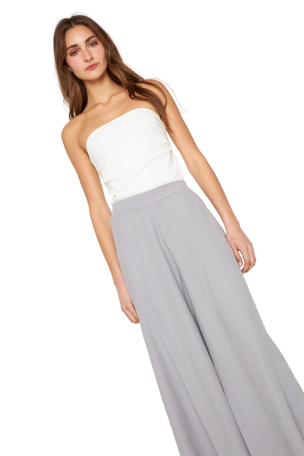 Pantalón Bali gris claro Jacinta Tienda-3