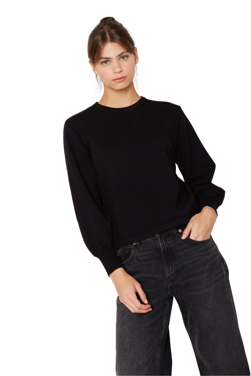 Chaleco Harper negro Jacinta Tienda-2