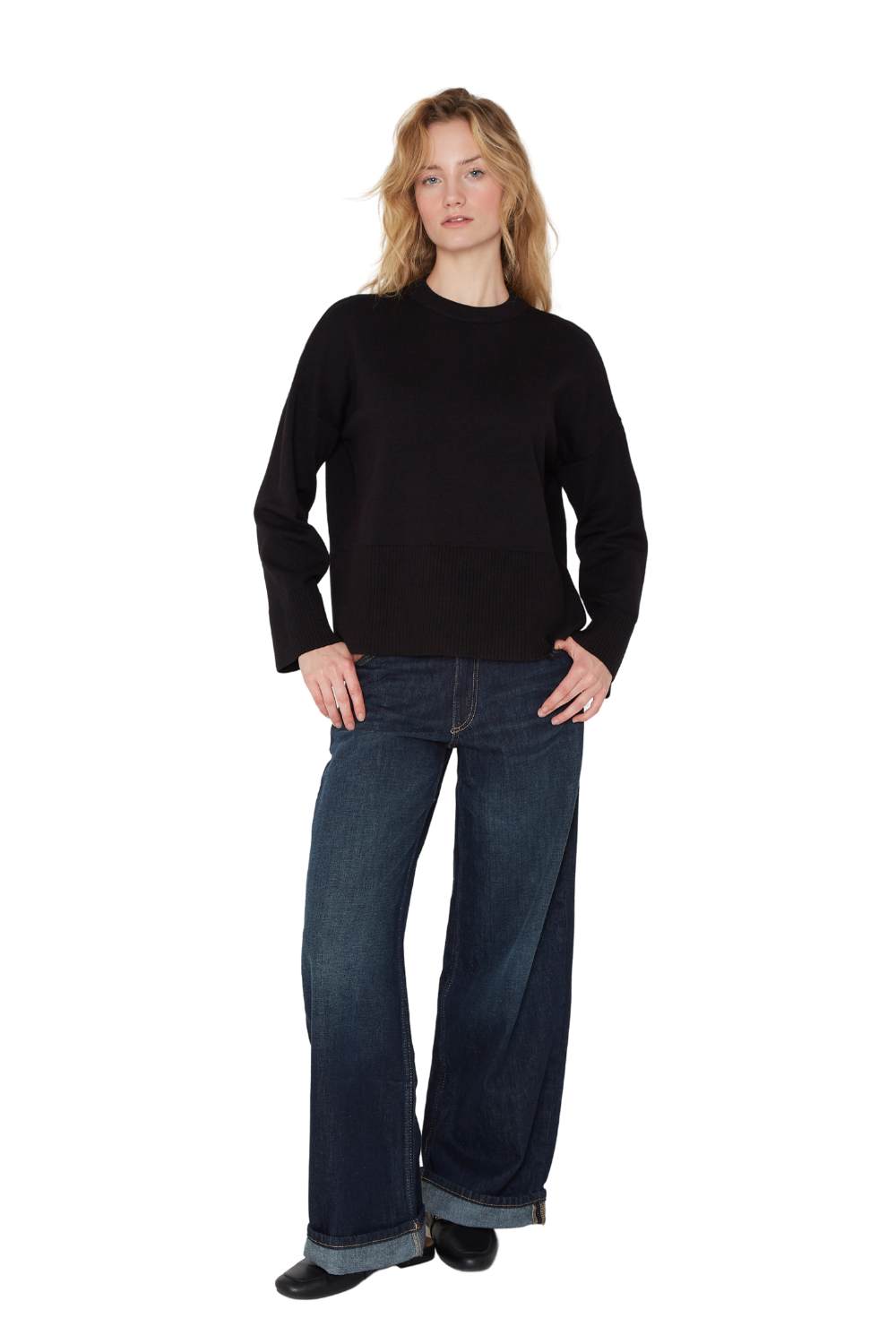 Chaleco Verna negro Jacinta Tienda-1