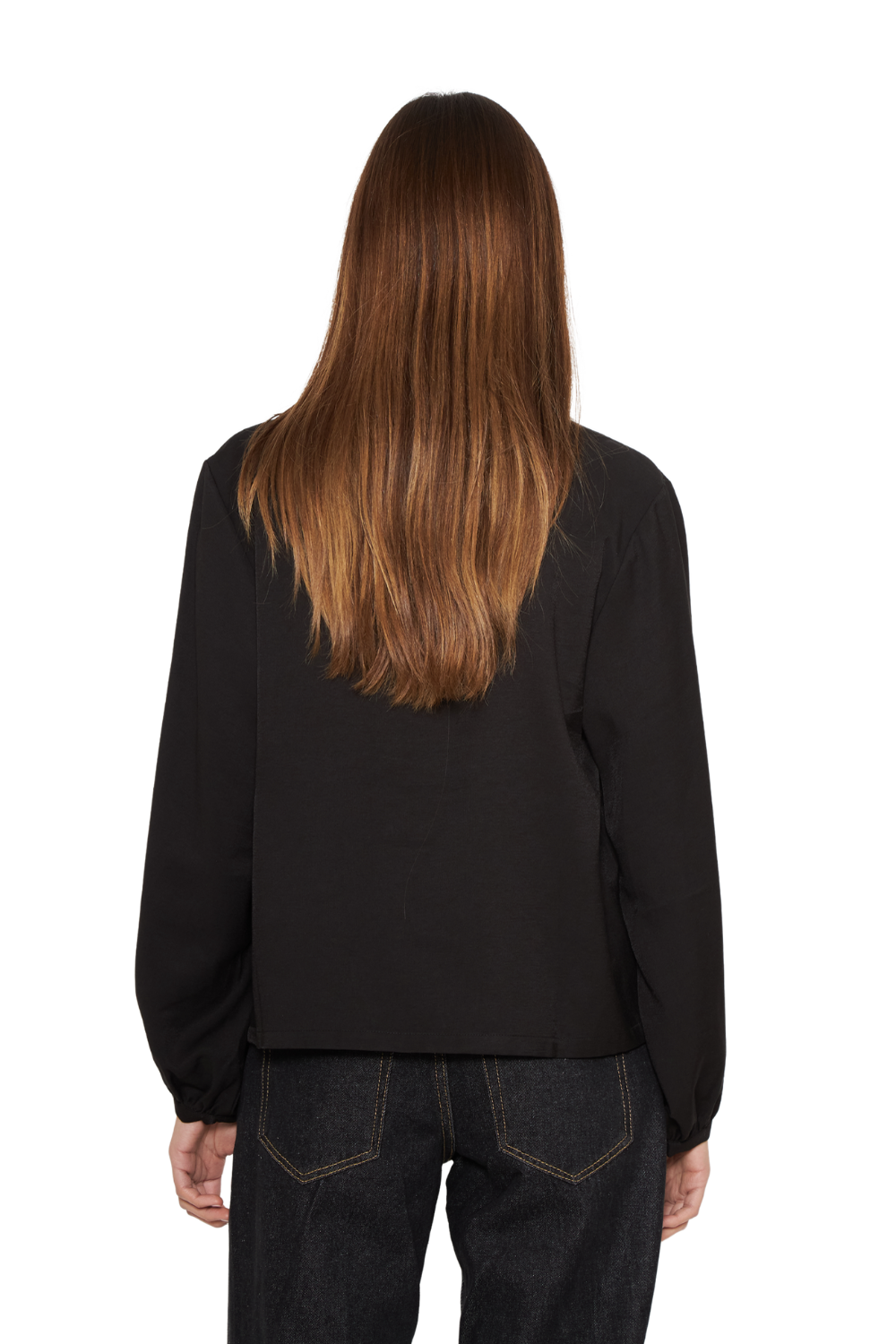 Blusa Camila negra Jacinta Tienda-4