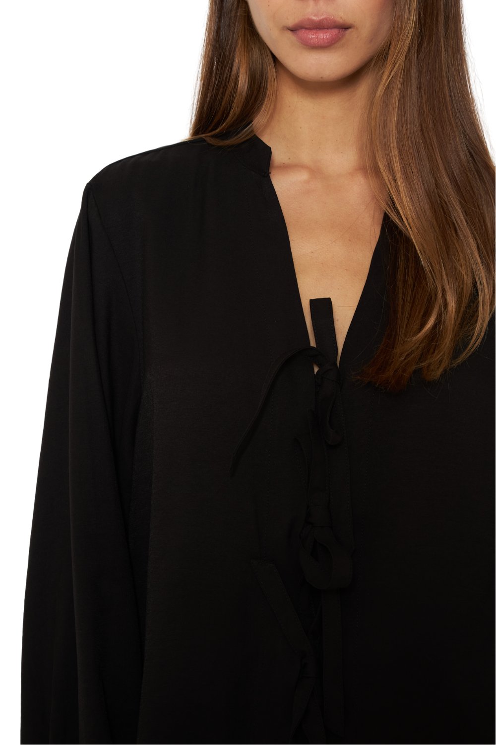 Blusa Camila negra Jacinta Tienda-5