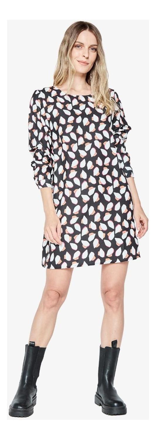 Vestido Ana Petals Print Jacinta Tienda-4