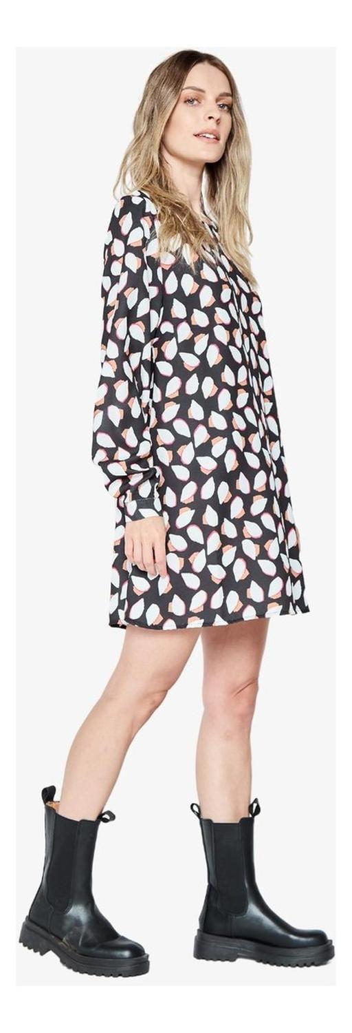 Vestido Ana Petals Print Jacinta Tienda-5