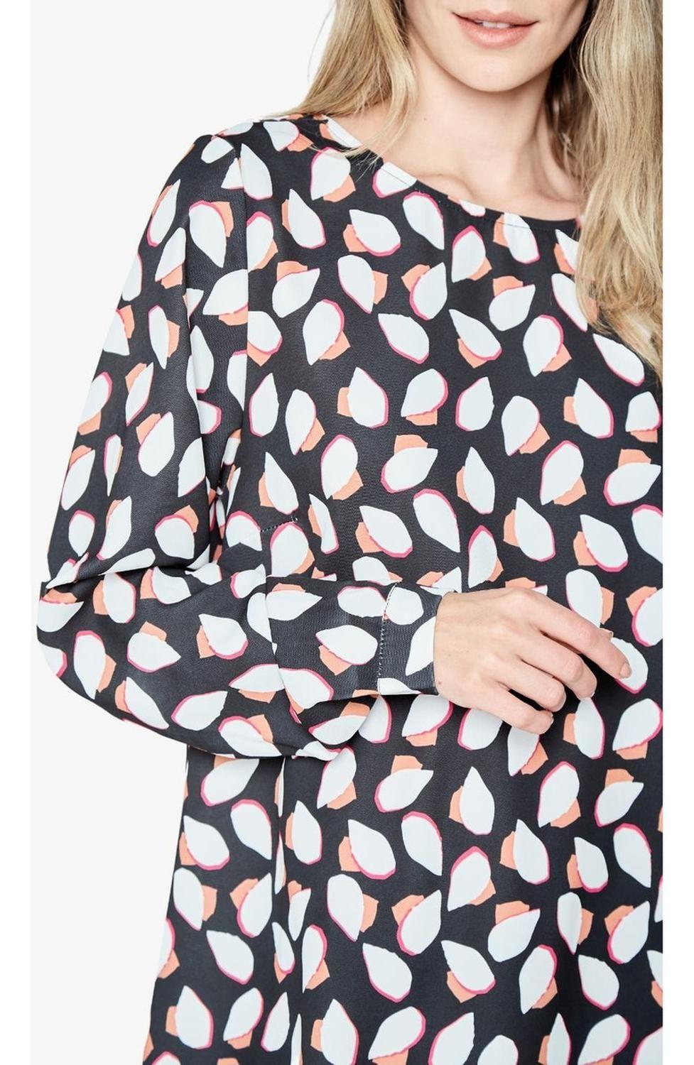 Vestido Ana Petals Print Jacinta Tienda-6