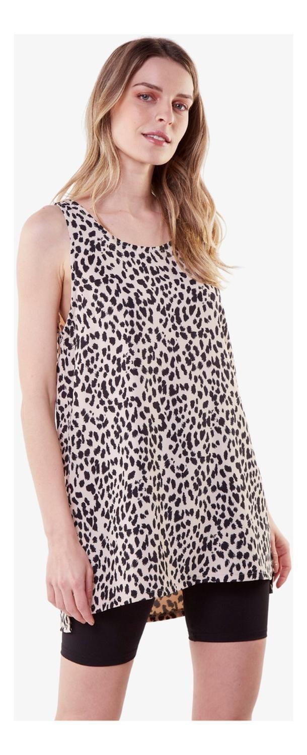 Polera Taylor Animal Print Jacinta Tienda-1