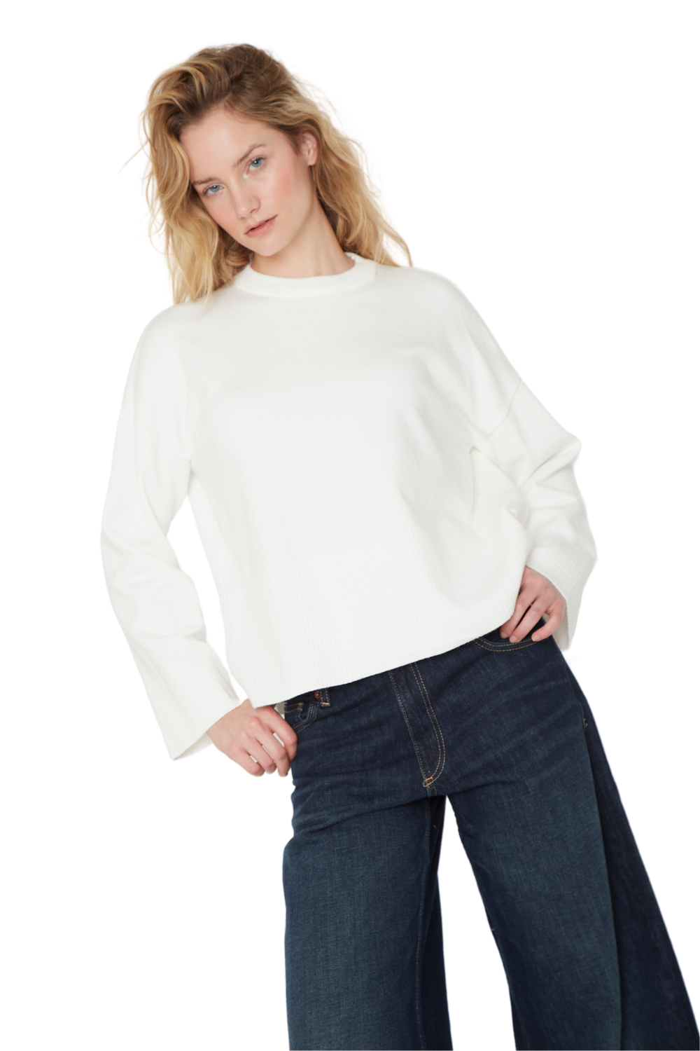 Chaleco Verna blanco Jacinta Tienda-2