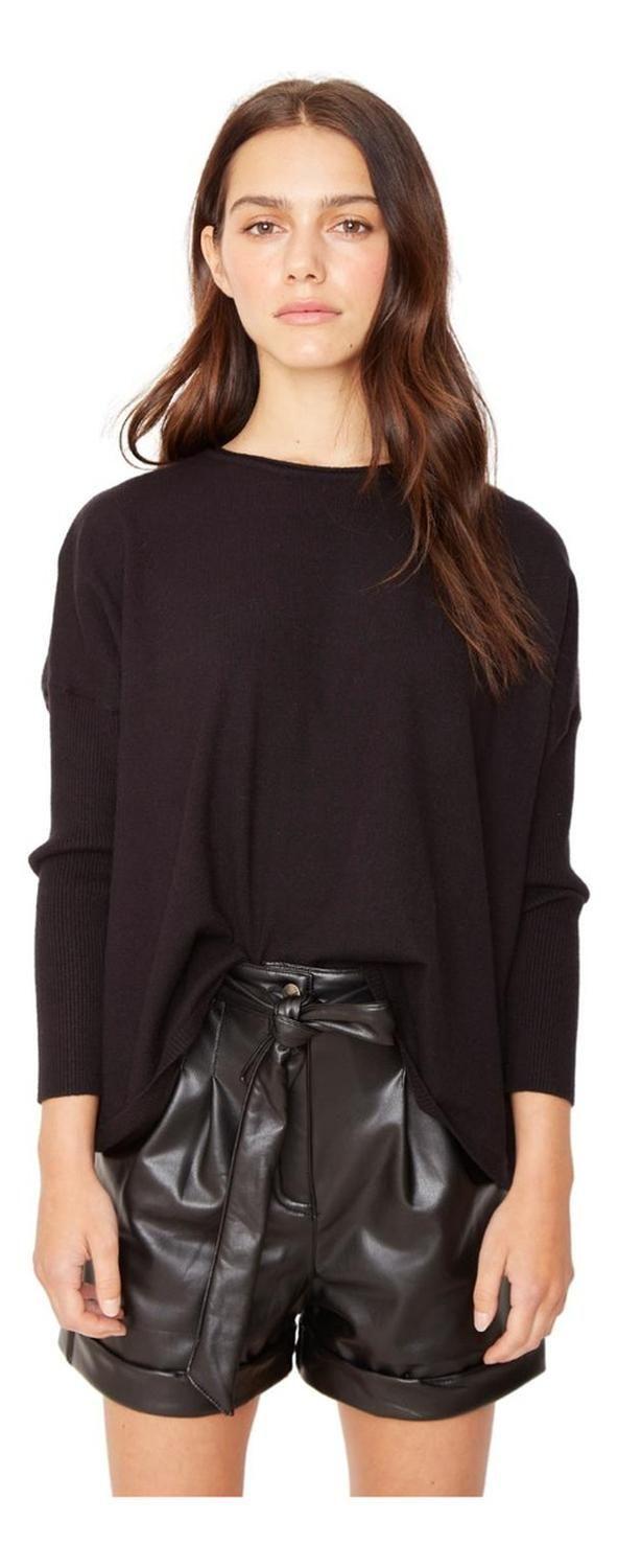 Chaleco Maria Ii Negro Jacinta Tienda-0