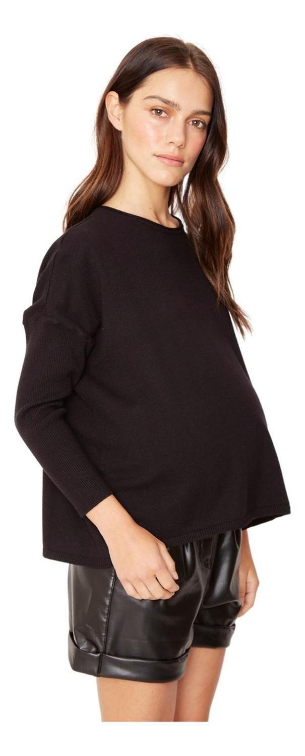 Chaleco Maria Ii Negro Jacinta Tienda-4