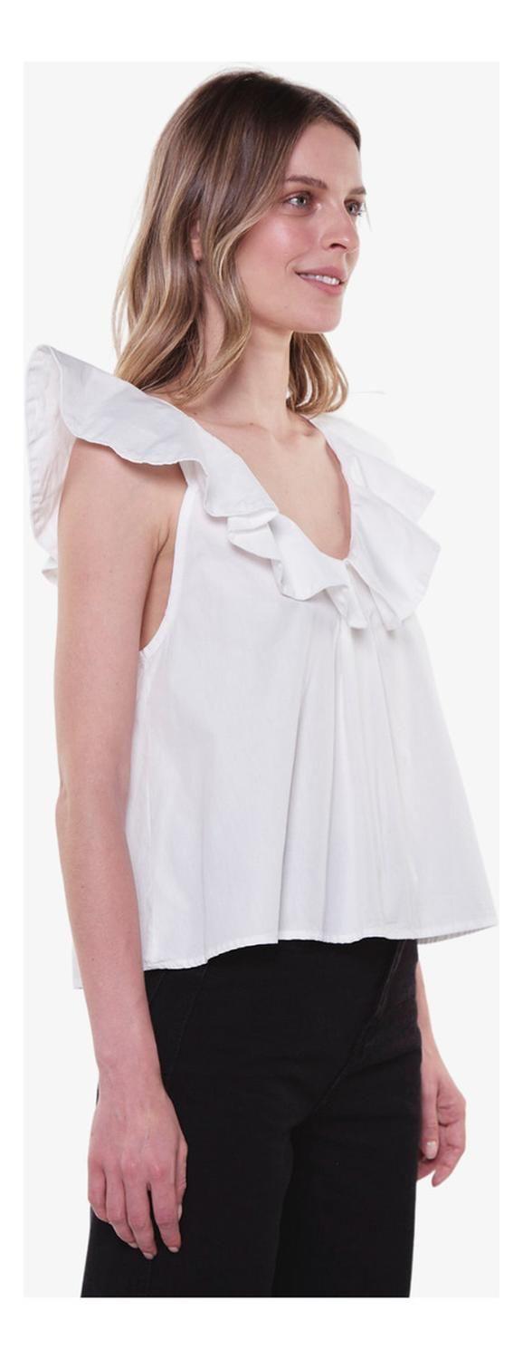 Blusa Olimpia Blanca Jacinta Tienda-1