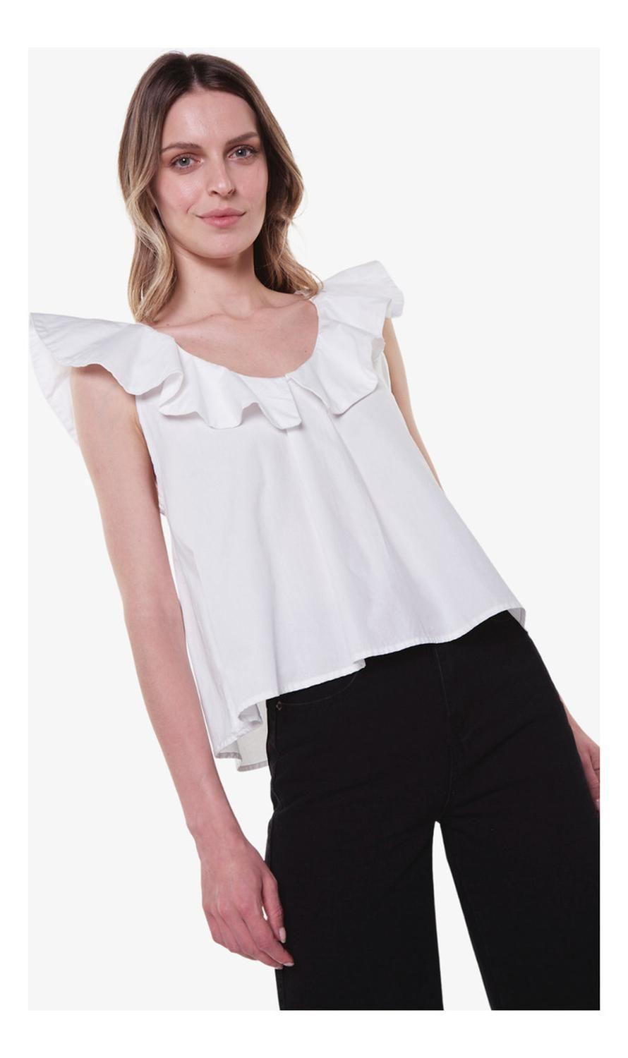 Blusa Olimpia Blanca Jacinta Tienda-8