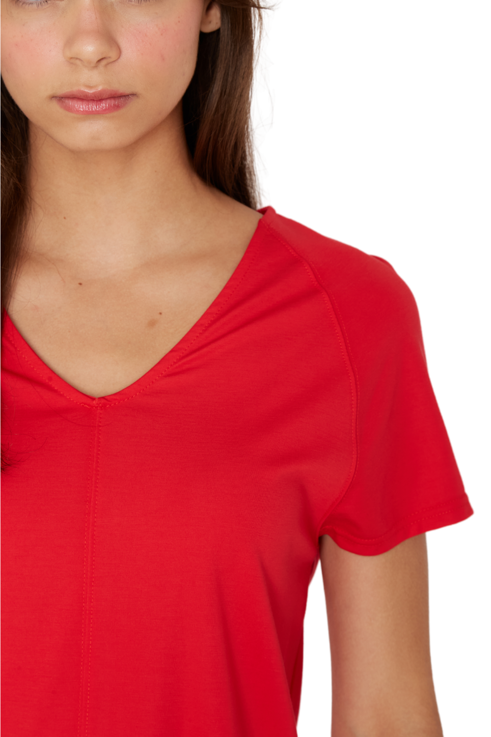 Polera Elena rojo Jacinta Tienda-5