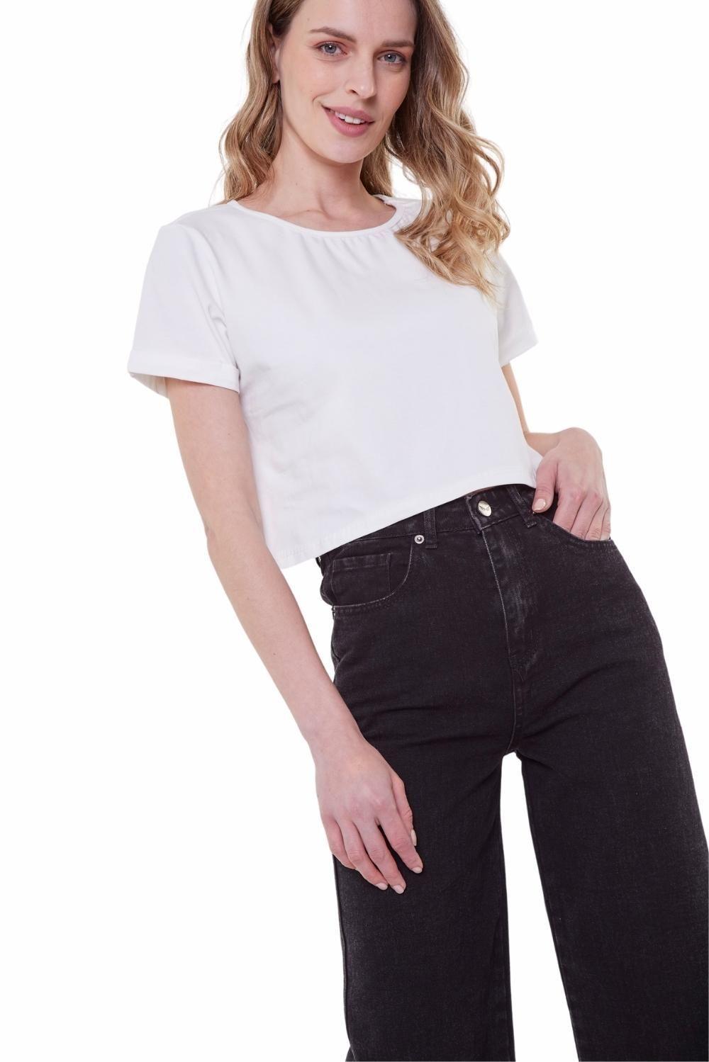 Polera Gracia manga corta II blanca-3