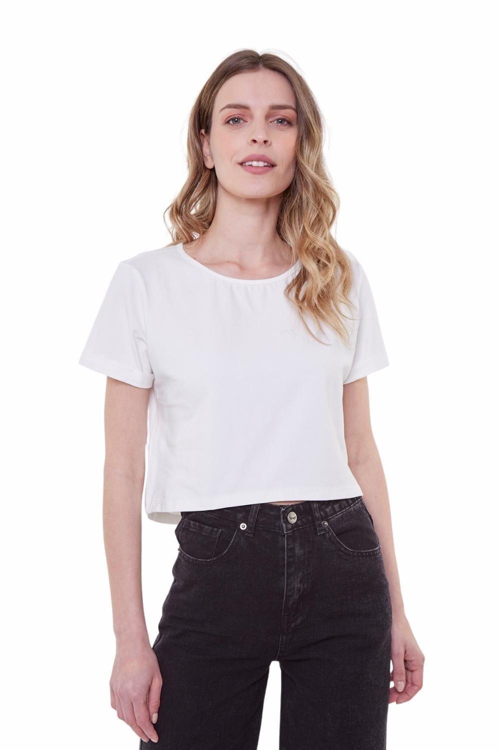 Polera Gracia manga corta II blanca-0