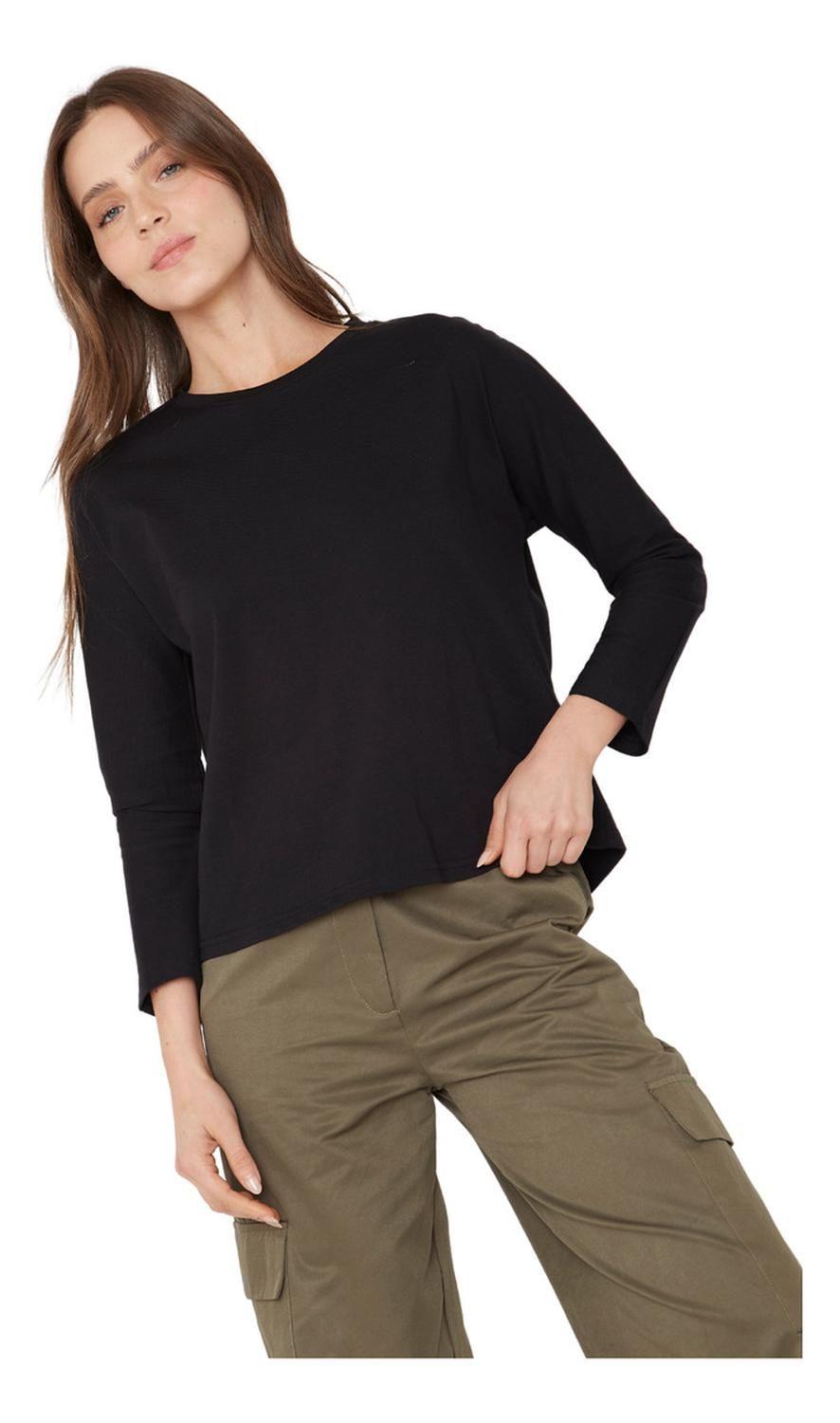 Remera Juli Negra Jacinta Tienda-3